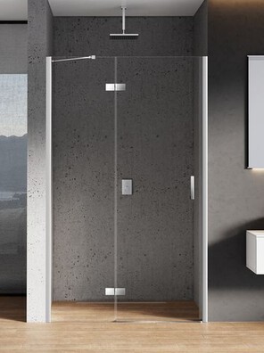 Drzwi prysznicowe uchylne New Renoma 80-120 New Trendy