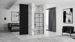 Drzwi prysznicowe Rea Molier 80, 90, 100 cm - black (3)