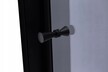 Drzwi prysznicowe 100 Black szkło dymione (4)