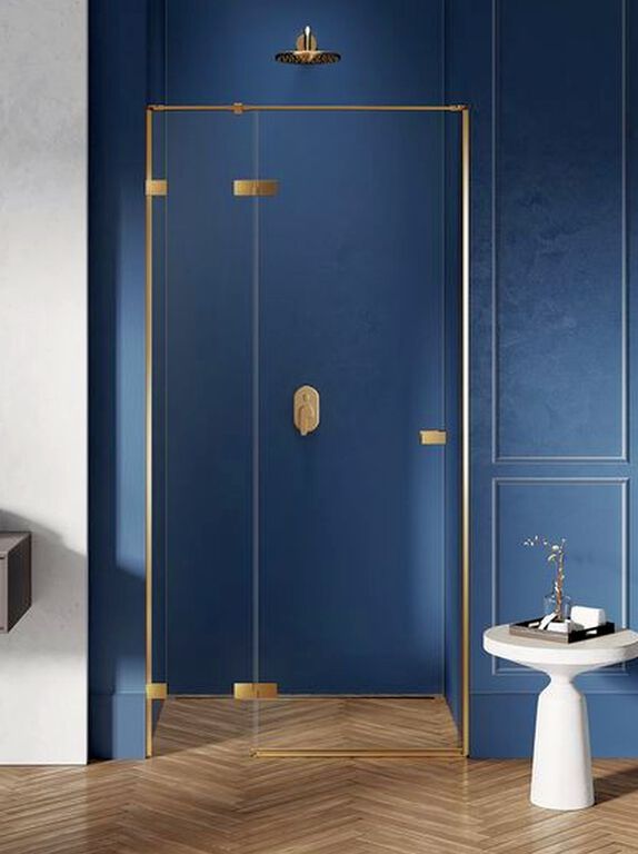 Drzwi prysznicowe wnękowe Avexa Gold Brushed (1)