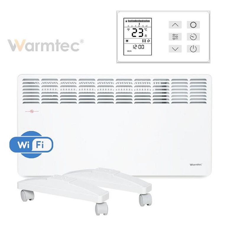 Grzejnik konwektorowy Warmtec EWE+ 2000W WiFi 2000 W biały (1)