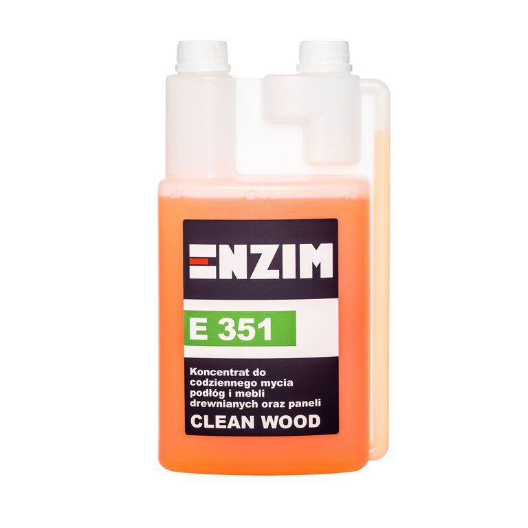 E 351 – koncentrat do codziennego mycia podłóg i mebli drewnianych oraz paneli CLEAN WOOD (1)