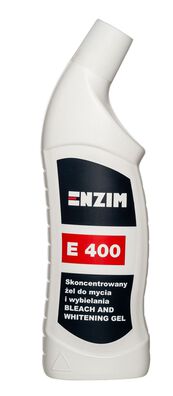 E 400 – Skoncentrowany żel do mycia i wybielania sanitariatów BLEACH AND WHITENING GEL