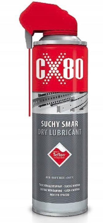 CX80 SUCHY ŚRODEK SMARNY TEFLON 500ML DUOSPRAY (1)