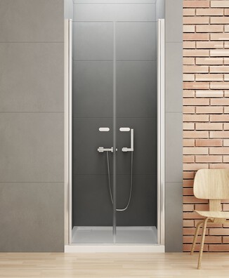 Drzwi prysznicowe wahadłowe New SOLEO 100 New Trendy